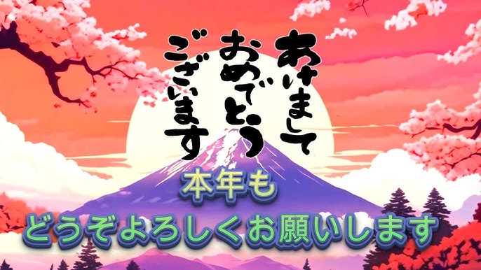 動く年賀状動画2025年あけましておめでとうございます＃2025動く年賀状年賀状グリーティング動画 2025謹んで初春のお慶びを申し上げます 謹賀新年Happy new year