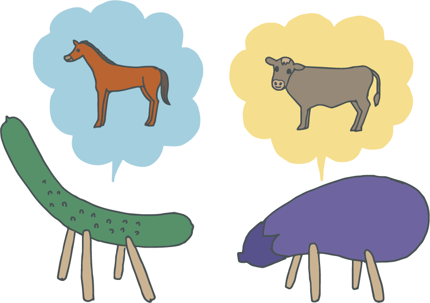 2025年最新版 お盆の精霊馬とは？意味・作り方・飾り方・処分方法とおまけエピソードも解説大湯石材店 弘前本店