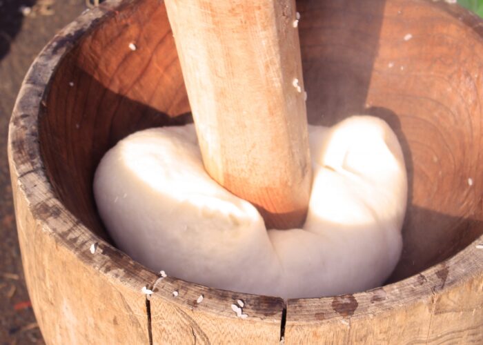 どんど焼きと餅つきと - スマイルビート リズムでつなぐ笑顔の輪♪