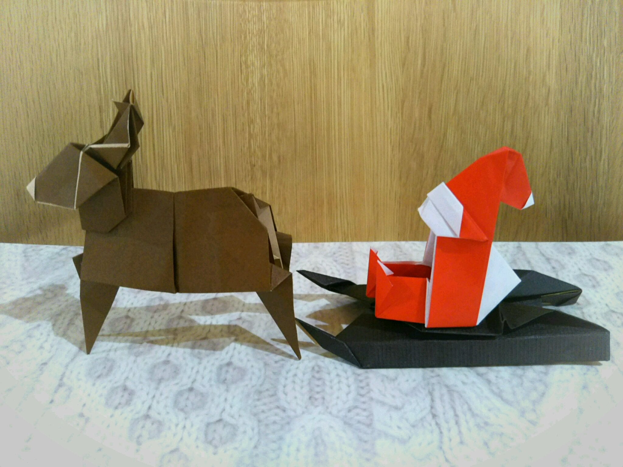 クリスマス 風船サンタクロース・風船トナカイ-折り紙 ASOPPA！レシピ - あそっぱ