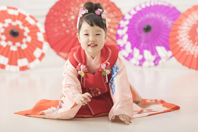 七五三背景素材ピンクのイラスト素材107243008- PIXTA