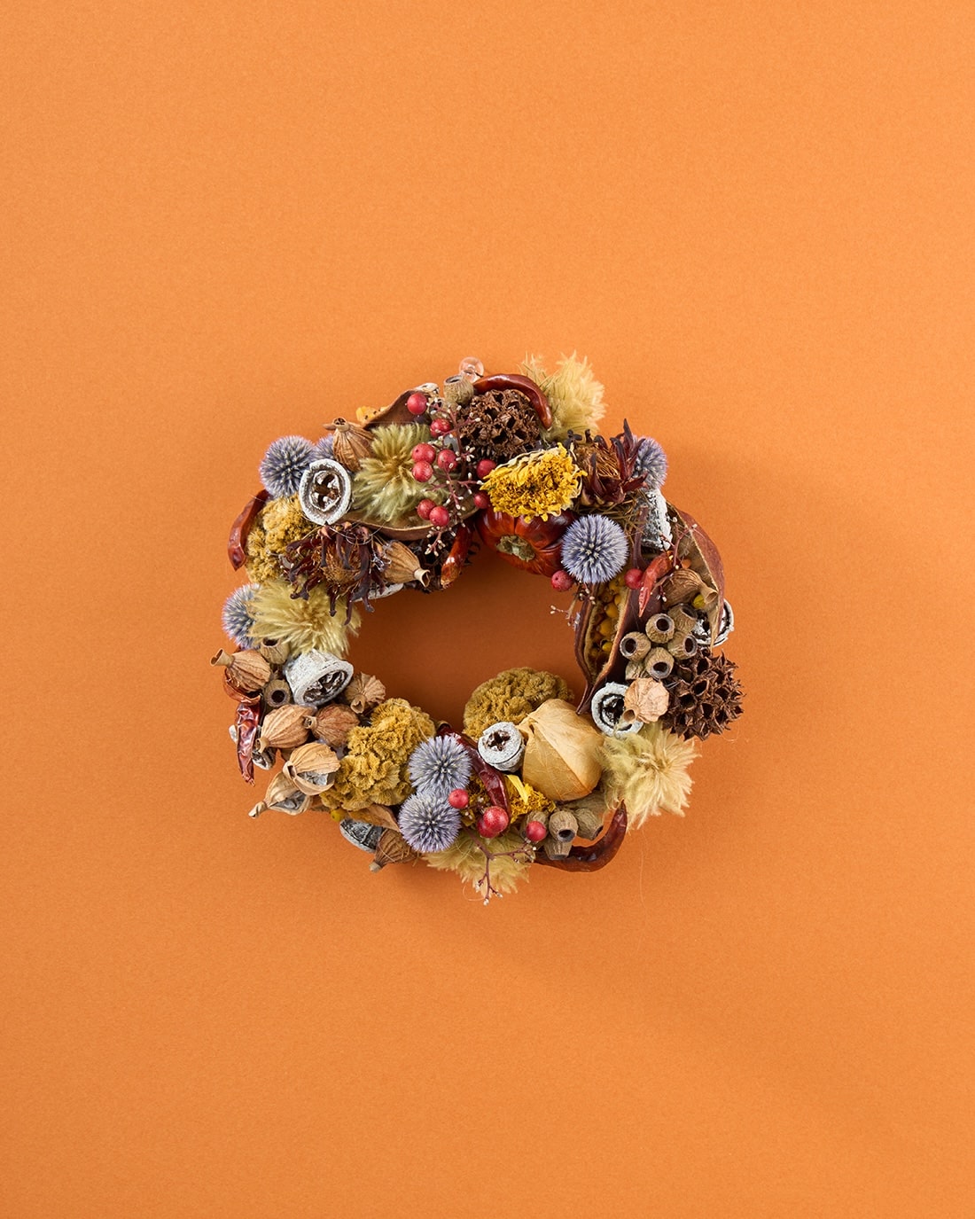 ハロウィンリース☆フラワーリース☆玄関リースハロウィン リース 直径約61センチCostco Japan