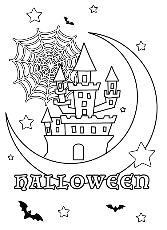 ハロウィンの塗り絵がすべて無料！世界を目指すぬりえワールド