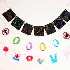 夏祭り・縁日をテーマにしたお誕生会-子供の誕生日会の飾り付けアイデアHappy Birthday Project ハピバ