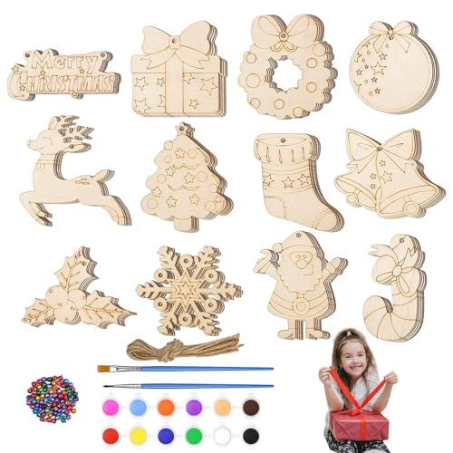 クリスマスツリー ミニ 手作りキット イルミネーションライト付き おしゃれ 卓上 飾り 工作 雑貨 置物 リース 玄関 材料 オブジェ