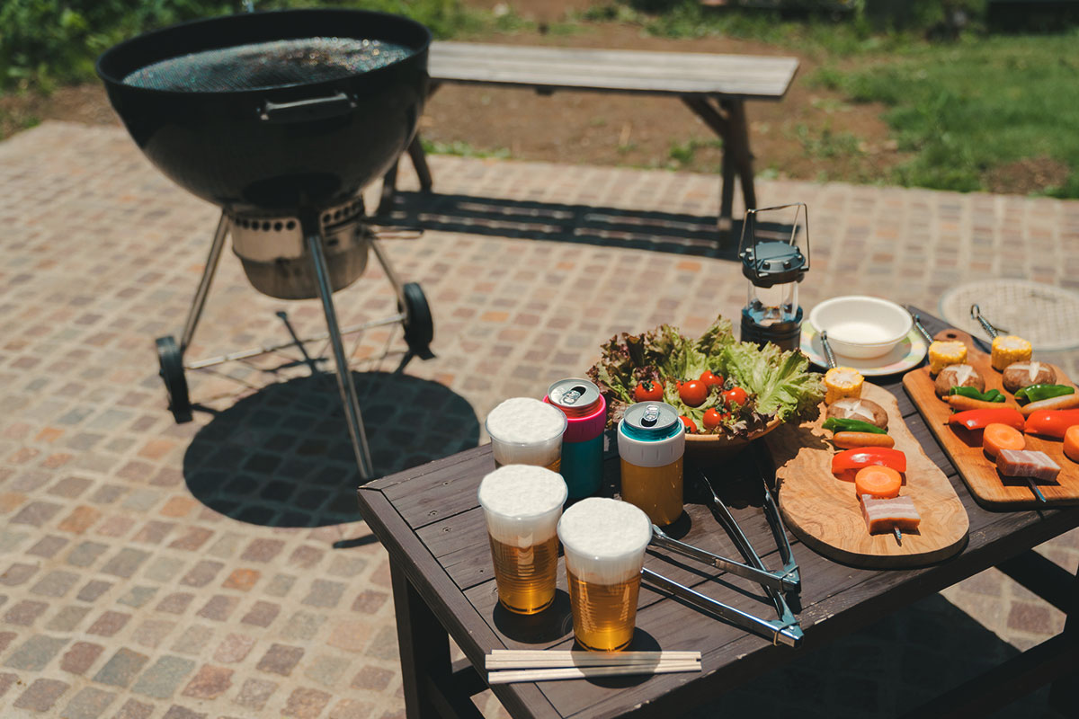 お庭バーベキュー熊本のエクステリア・外構工事・ガーデニング・造園・庭granks