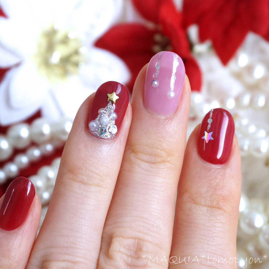 クリスマスネイル☆カルジェルネイルサロン・エステサロン peach pot スタッフブログ☆所沢