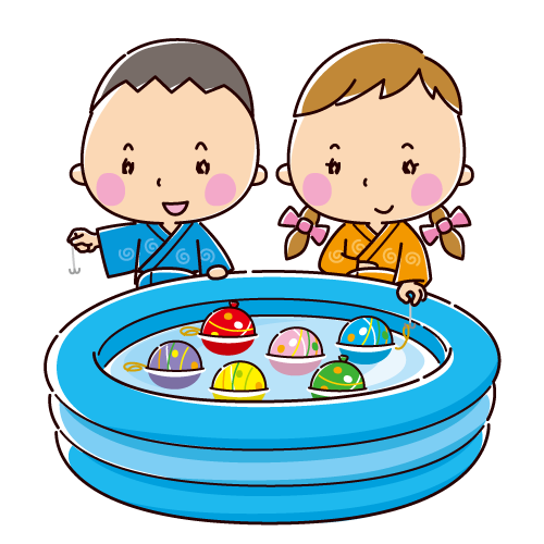 簡単!!お祭りイラスト🍧 お祭り行きたい!!!!🎇