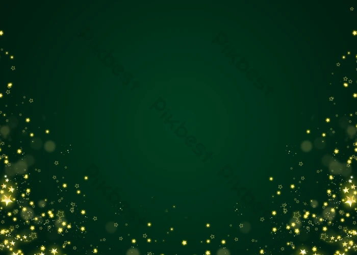 緑の抽象的な背景のボケ味。クリスマスのキラキラ背景。の写真素材・画像素材 Image 68194812