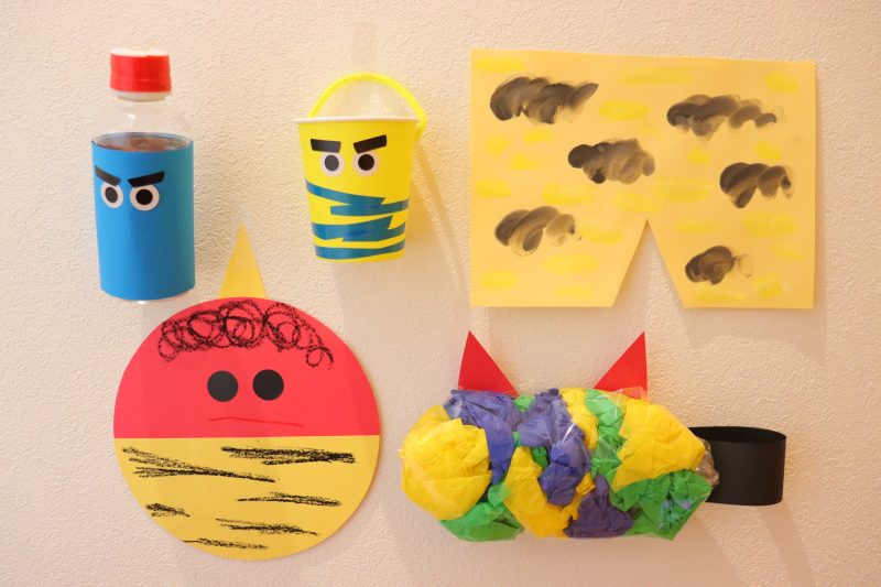 見本 豆まき 2月壁面飾り 壁面 鬼 節分壁面飾り 壁面飾り 2歳児