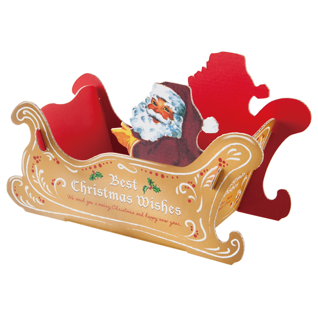 クリスマス工作キットトナカイソリイタリア製ボーネルンドダンボール