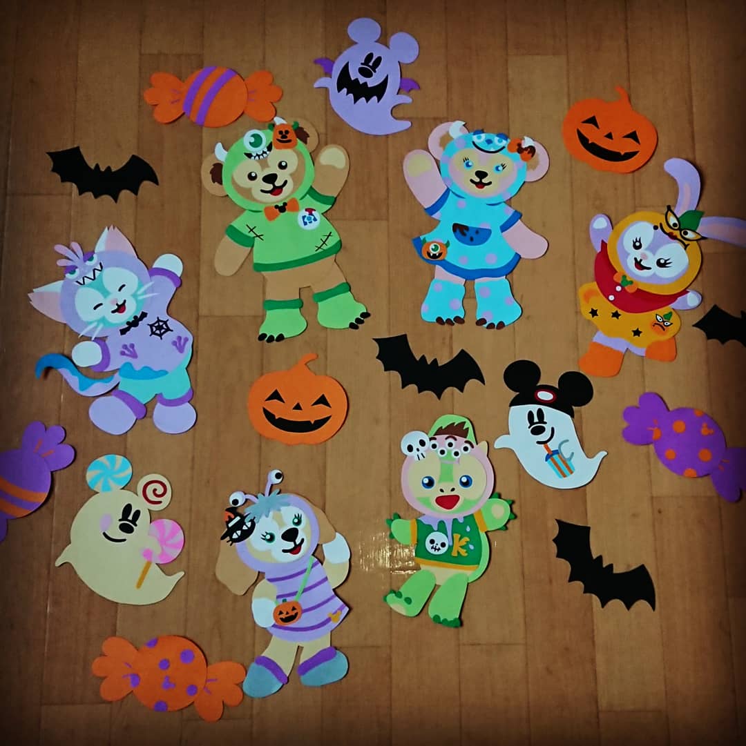 ハロウィンプルート』ハンドメイドディズニーハロウィンハロウィン壁面プルート壁面壁面飾りハロウィン飾りhandmadeANG幼稚園保育園キッズルーム施設学童児童館元幼稚園教諭先生保育士幼稚園の先生ハンドメイド記録ハンド