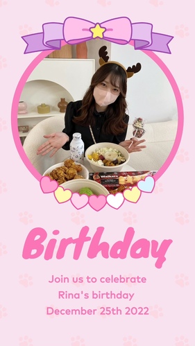 オタ友に送る💌誕生日🎂ストーリー加工Androidでできない人は、「あわ」ってコメントして🙋🏻‍♀️!!DMで絵文字画像送るよ🫶🏻💕 お友達の好きな推しの画像でバースデーカードを作って ストーリーにアップ&画像を送ってみて😍💕とっても喜ばれるよー🫶🏻💖 ※保存して