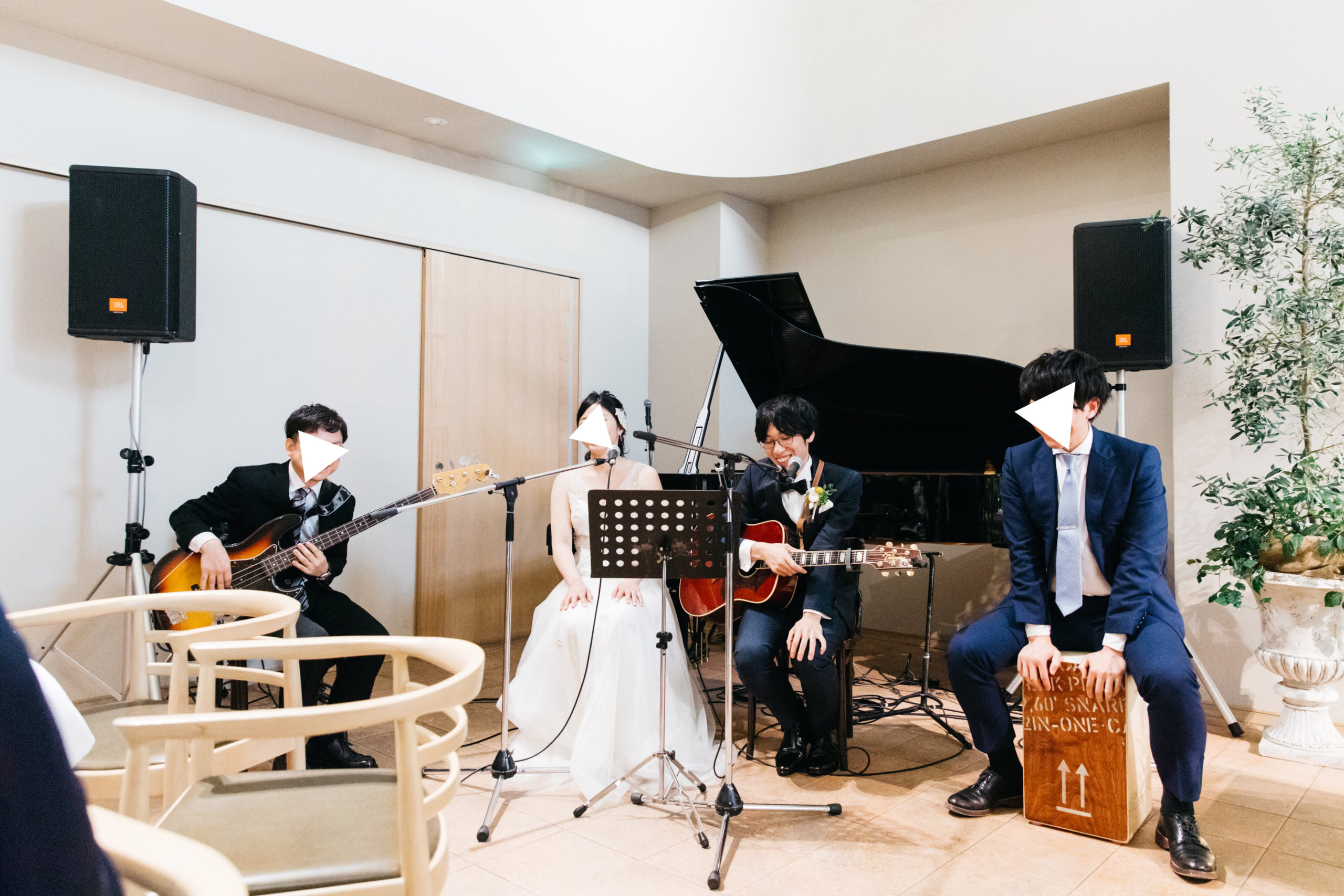 結婚式レポートin東京都 バンドの仲間たちとジャズを演奏しましたゼクシィ