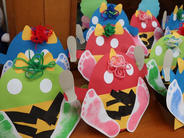 鬼のお面作り始めました♡ 年長とよはなブログ豊田花園幼稚園豊田市 幼稚園