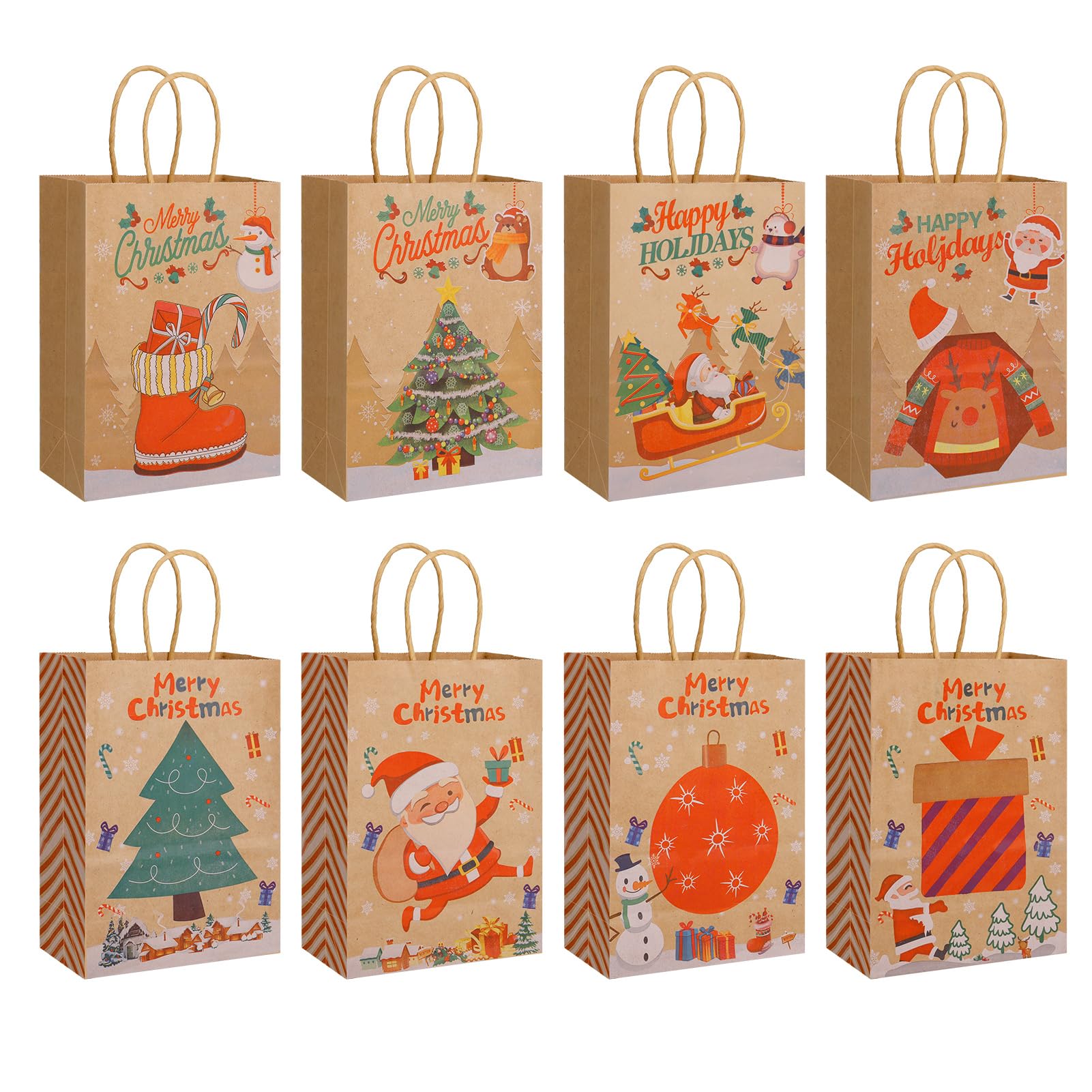 クリスマスデコレーションケーキ☆紙袋でラッピングcotta＊コッタ