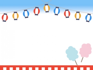 お盆フレームのセットイラスト - No: 848206無料イラスト・フリー素材なら「イラストAC」