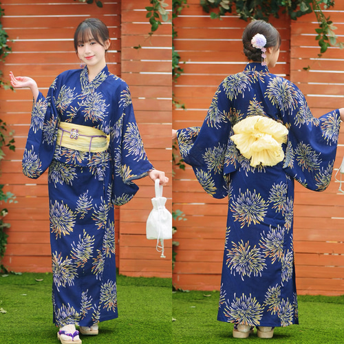 ゆかた 浴衣 プレタ 着物 兵児帯 夏祭り 花火青地ひまわり柄 翌日発送 二部式浴衣&しわ兵児帯セット 上下セット 巻きタイプ かわいい 浴衣花火大会 送料無料 25E017 浴衣 HandmadeCoco クーポンあり通販 19349674Creema クリーマ