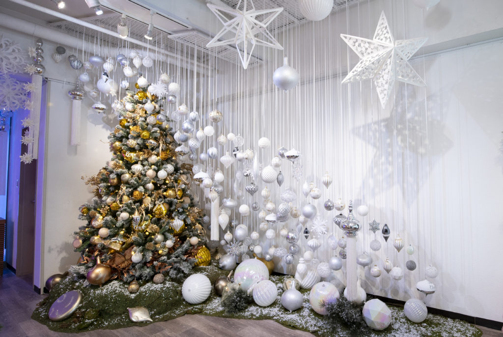 ゴールド＆シルバークリスマスディスプレイ 通販 ストア・エキスプレス ストエキ