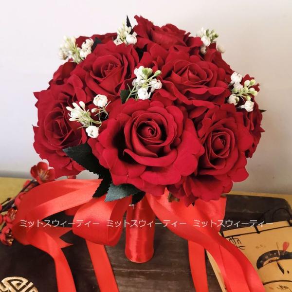 赤〜ワイン色のダリアとカラーのブーケkukkaのウェディングフラワーデザインブック ブーケ・会場装花・花冠