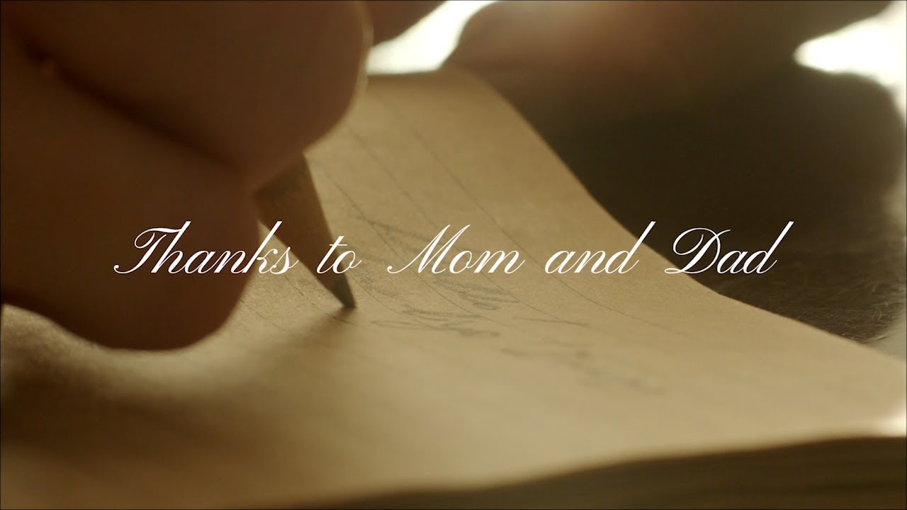 結婚式メッセージ 画用紙 手書きTikTok