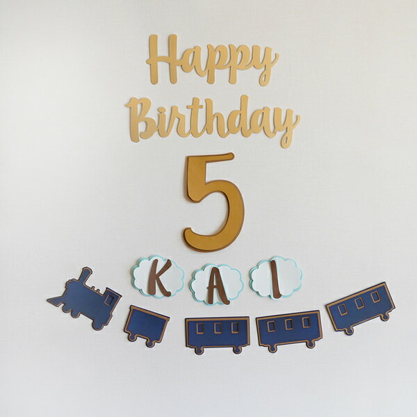 Amazondeerzon 飛行機 バルーン 誕生日 飾り付け セット 男の子 ブルー ガーランド バースデー パーティー 風船バルーンタイプ風船・バルーンおもちゃ