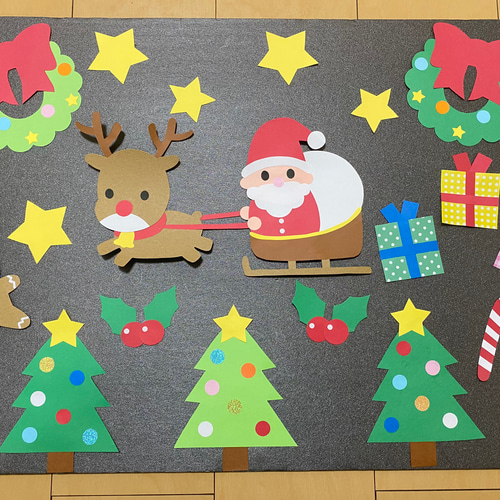 簡単 色画用紙でクリスマス飾り 手作りセットも販売中事例も紹介色画用紙・厚紙の専門店カラーペーパー選定ナビ