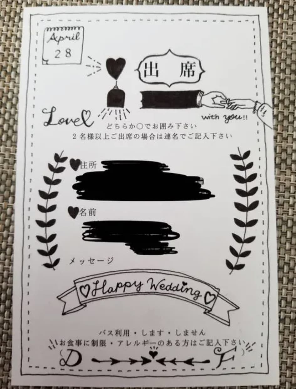 ボールペンイラストを使って、誰でも気軽に「招待状アート」が描けるように！ マナトピ