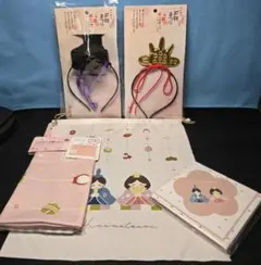 100均セリア♪春、桜グッズ&ひな祭りグッズ をご紹介♪可愛い小さな人形やぼんぼり、桜模様の飾りでオリジナルひな人形をお子様と工作♪雪見日和