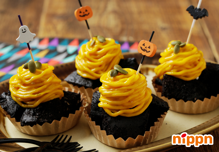 ハロウィン♪かぼちゃの茶巾 by ぷるベリークックパッド簡単おいしいみんなのレシピが392万品