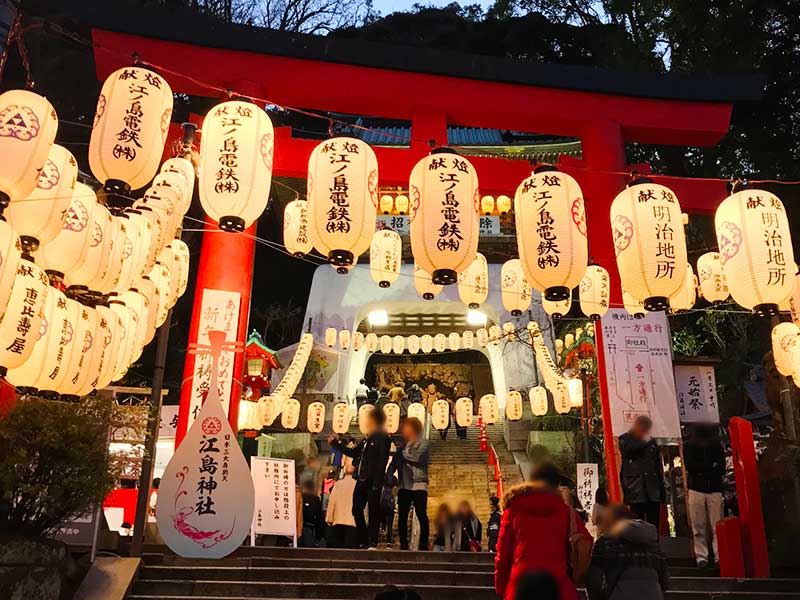 宮島・厳島神社の年末年始、初詣は0時から拝観可能！満潮・干潮時刻