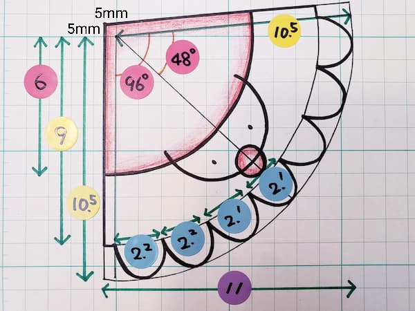 クリスマス100均DIY フェルトで作るサンタの帽子