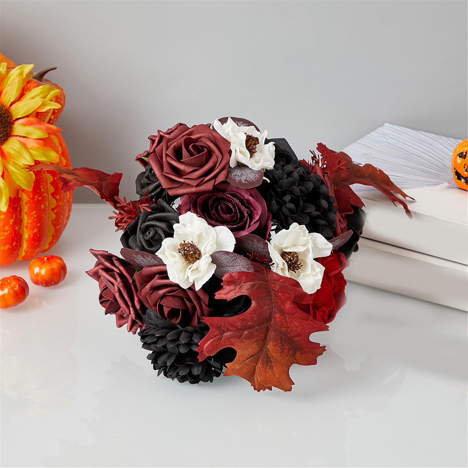 2019ハロウィンアレンジ - レンタルフラワー.com＜アートフラワー：造花＞アレンジメント・花装飾：レンタルフラワーのご案内