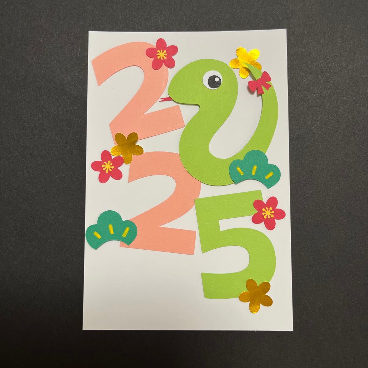 手作り年賀状 2026年午年 うま馬干支の型紙を使って絵手紙年賀状伊勢型紙専門店おおすぎ 株式会社大杉型紙工業