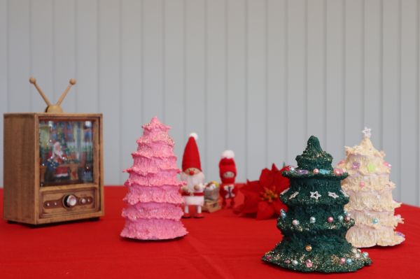 モールで作るミニクリスマスツリーの作り方