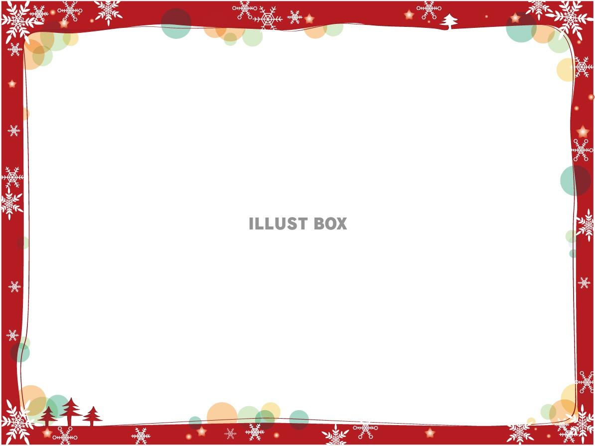 かわいい手描きのクリスマスフレームのイラスト素材232157402- イメージマート