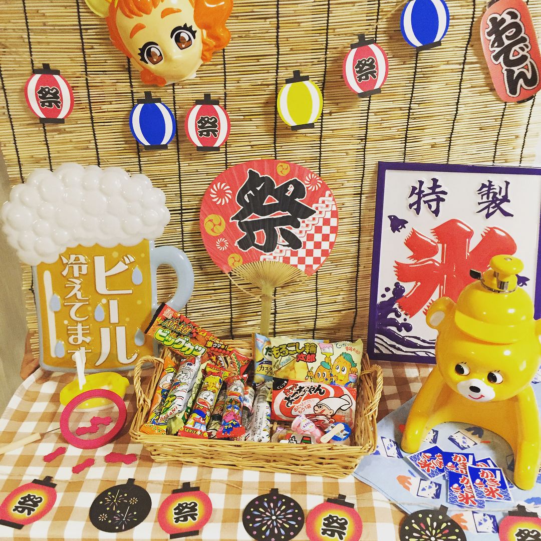 お祭りごっこで楽しむ夏の風物詩