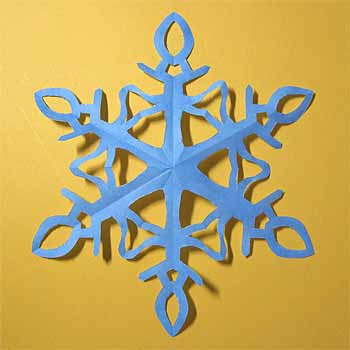 折り紙「雪の結晶」の折り方│子どもとのクリスマス準備に♪ぬくもり