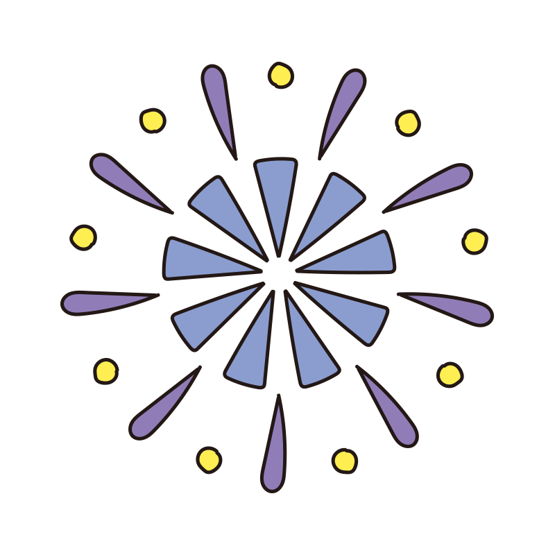 花火イラスト