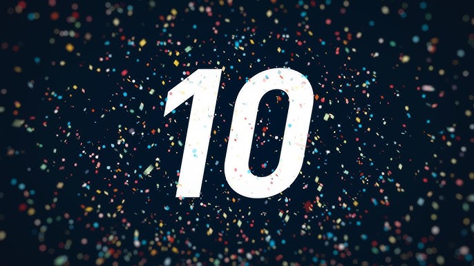 フリー素材 ヴィンテージ風カウントダウン