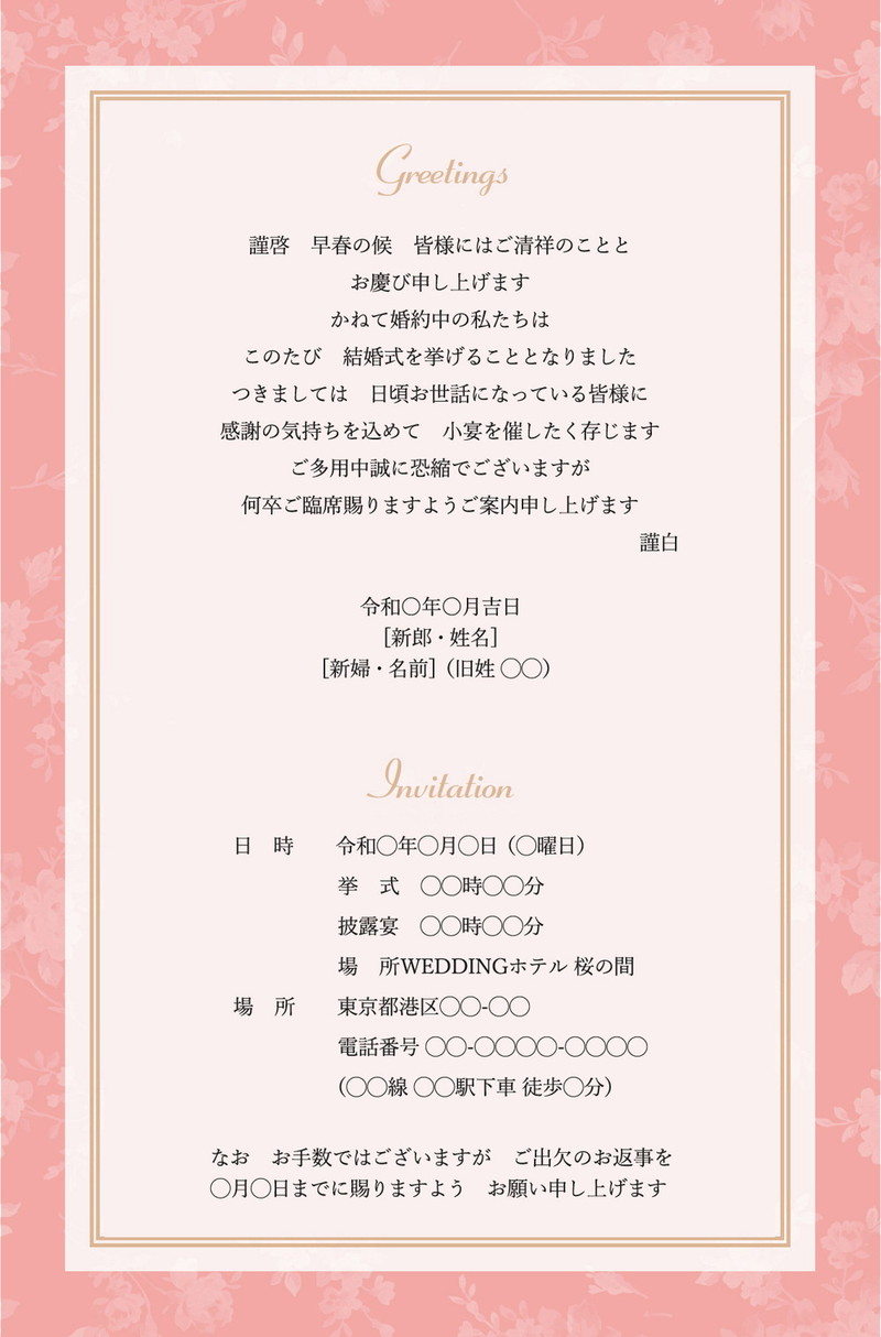 結婚式招待状作成のマナーときまりごと専門店のアドバイス返信はがき編結婚式のペーパーアイテム印刷通販ppigw ShopBlog