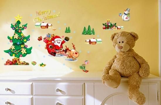 壁に飾るクリスマスのおしゃれでかわいいウォールステッカー・シールのおすすめランキングわたしと、暮らし