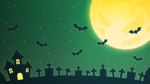 可愛いイラスト無料ハロウィン 背景 オレンジ ブラック − free illustration Halloween backgroundorange blackイラストダウンロード