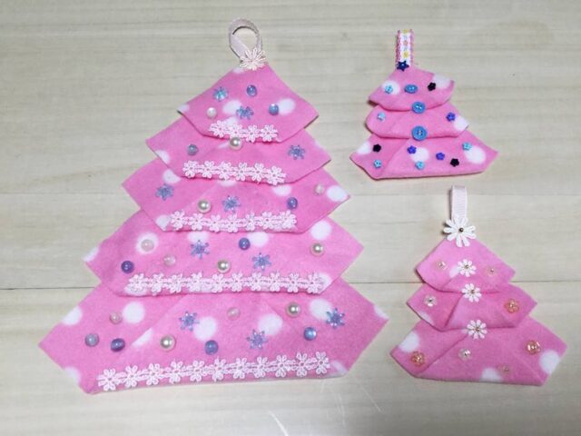 クリスマスグッズを作ろう！のんびりにっこりハンドメイド