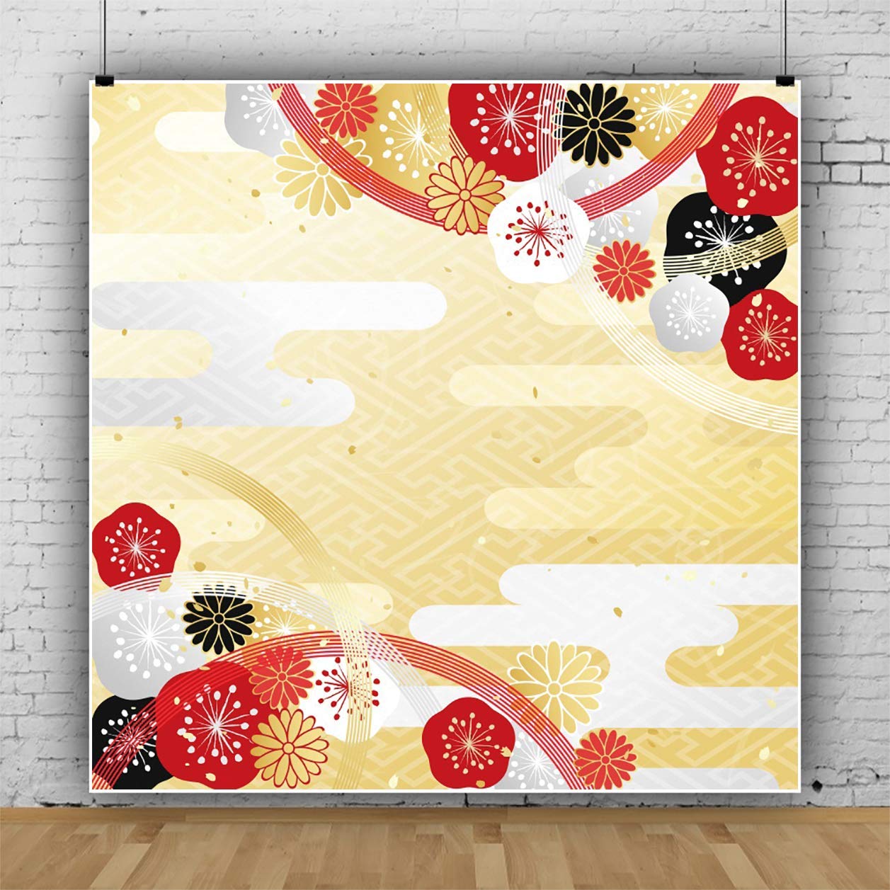 お正月 紙吹雪 日の出背景 イラスト素材6211489- フォトライブラリ