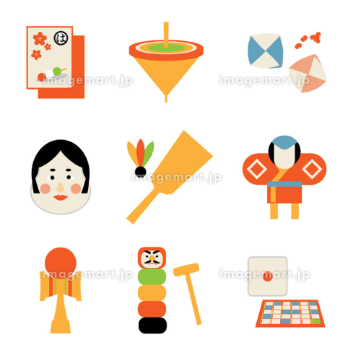 お正月柄イラスト無料イラスト・フリー素材なら「イラストAC」