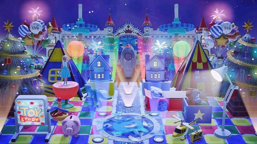 おおきなクリスマスツリー - ピンクあつまれどうぶつの森あつ森コーデ