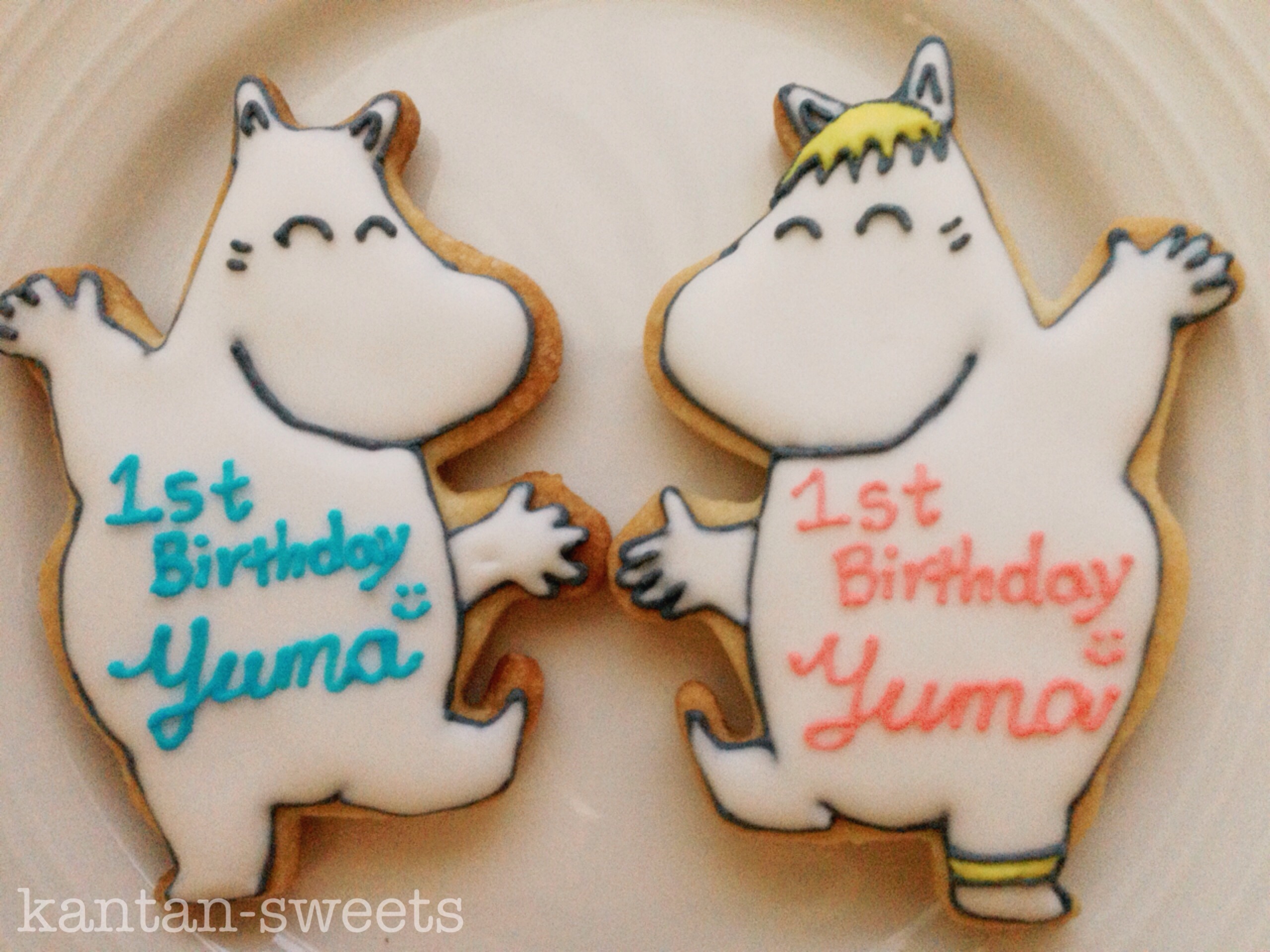 アイシングクッキー誕生日 １歳 ２歳 ３歳お誕生日アイシングクッキー専門店 Blu