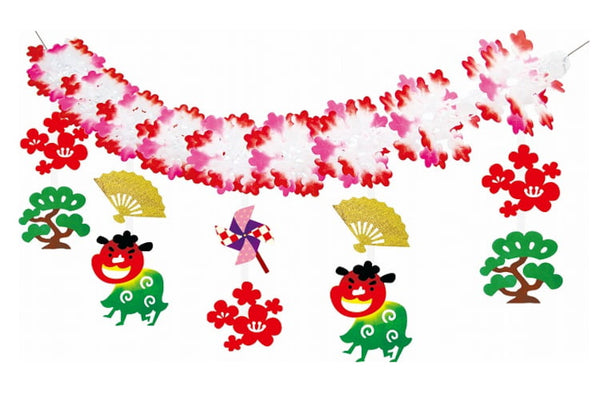 正月ガーランドあけましておめでとう ラグジュアリーな赤ちゃん・子連れ旅にLuntan