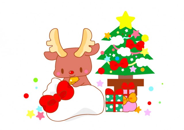 ルドルフのかわいいミニバージョンのRed-トナカイ。クリスマスのトナカイはお金を作った。クリスマスプレゼント交換ギフト最良の選択 羊毛フェルトBlue bird 通販 4939883Creema クリーマ